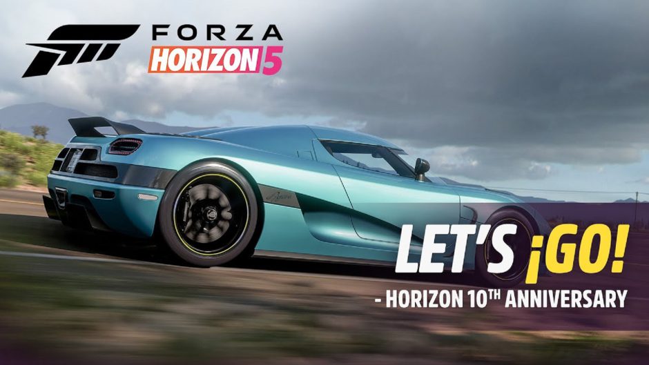 Forza Horizon 5 detalla su nueva actualización con motivo de su décimo aniversario