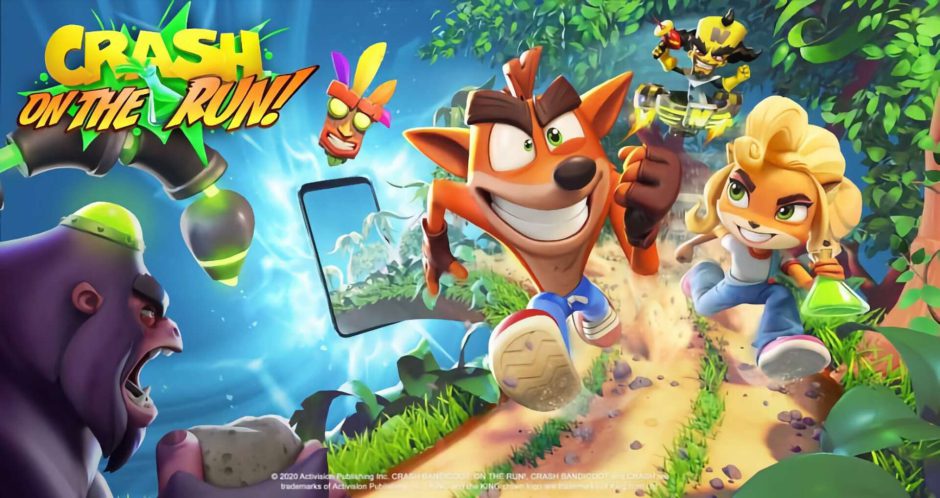 King cerrará los servidores del juego móvil de Crash Bandicoot: On The Run