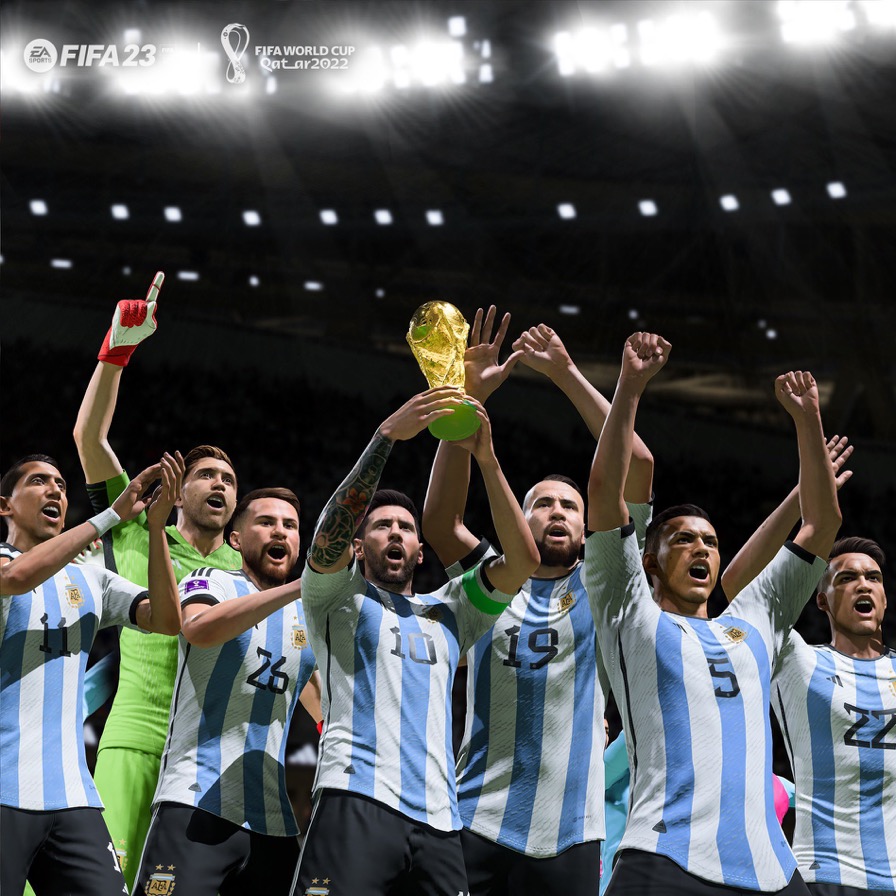 Y EA Sports lo hizo de nuevo, ¡Argentina campeona del mundo!