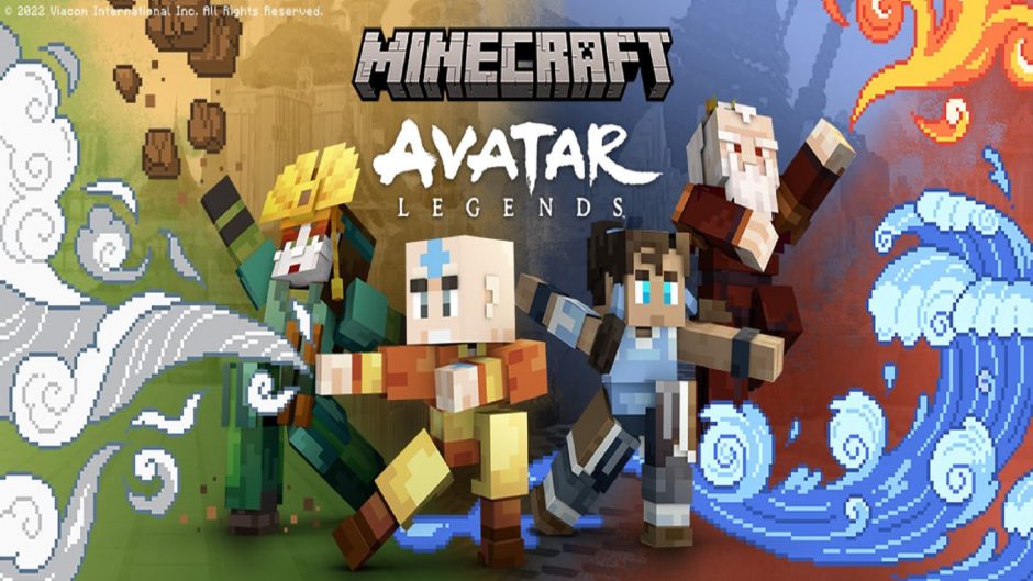 Minecraft recibe contenido de la famosa serie de Nickelodeon Avatar