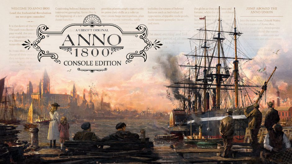 Anno 1800 revela su trailer de lanzamiento para consolas next-gen