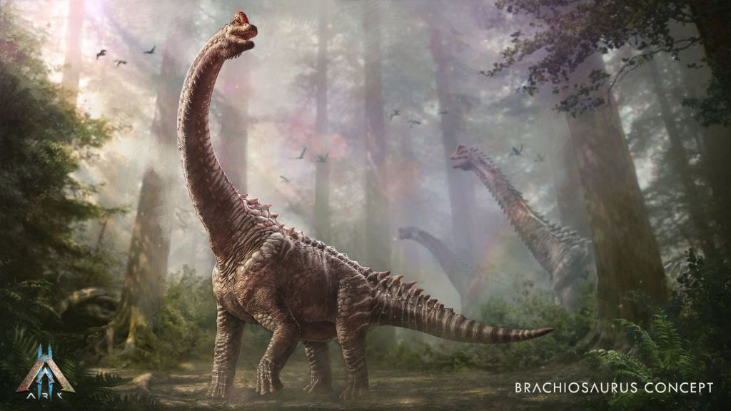 ark ii brachiosaurus