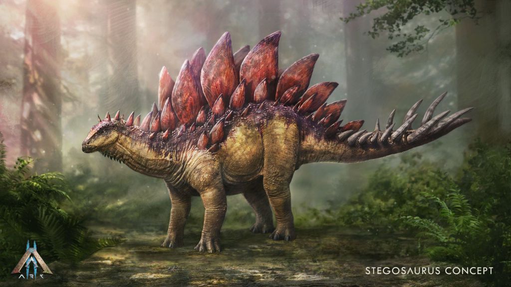 ark ii stegosaurus