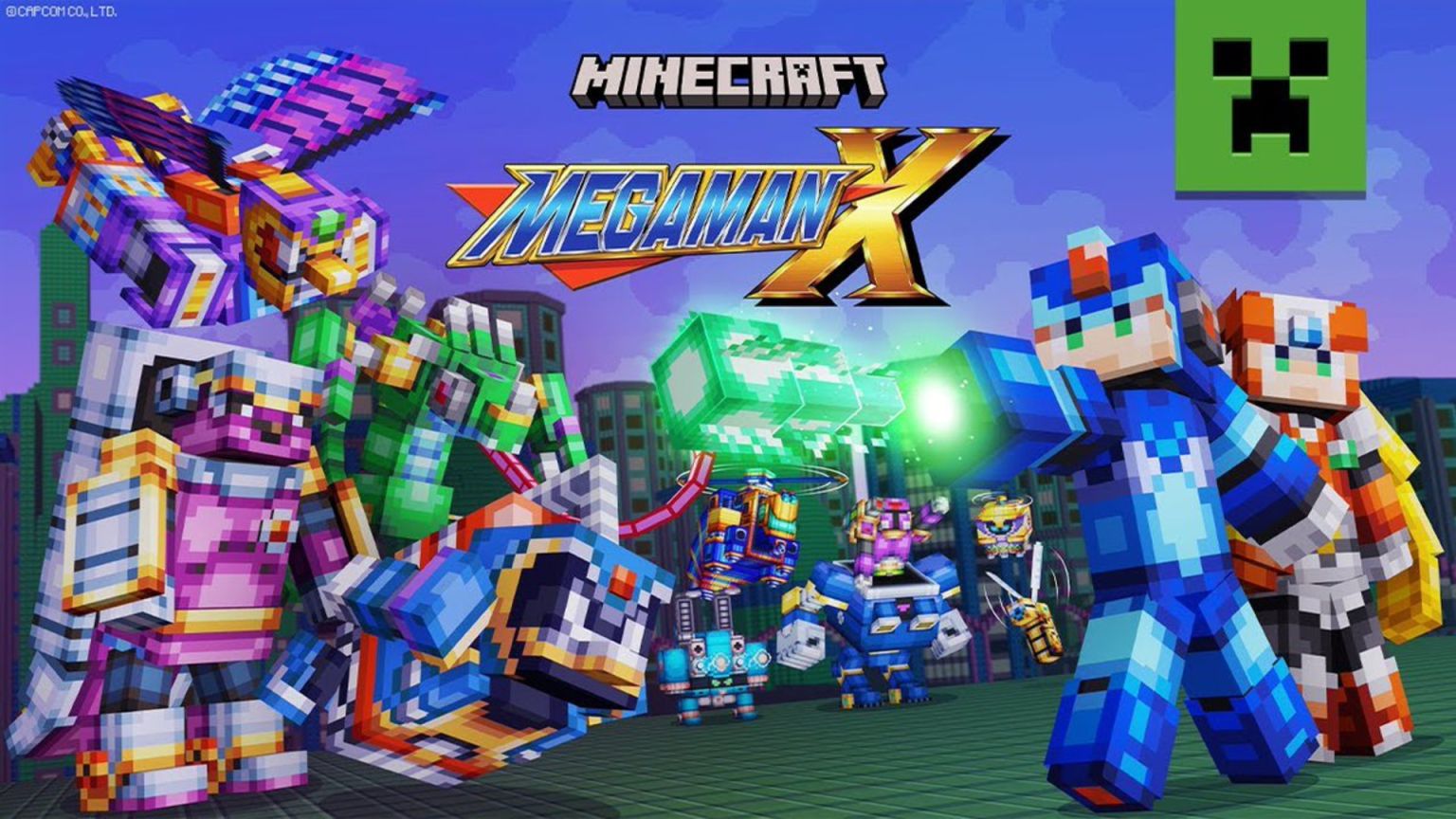 minecraft megaman - generacion xbox (1)