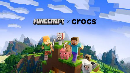 minecraft x crocs 2023