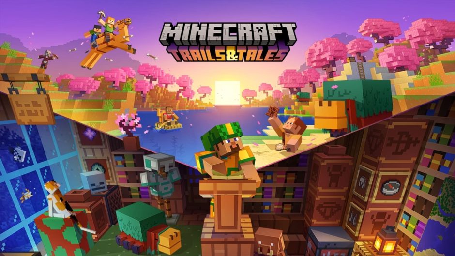 The official date of the new free expansion for Minecraft Trails & Tales has been announced