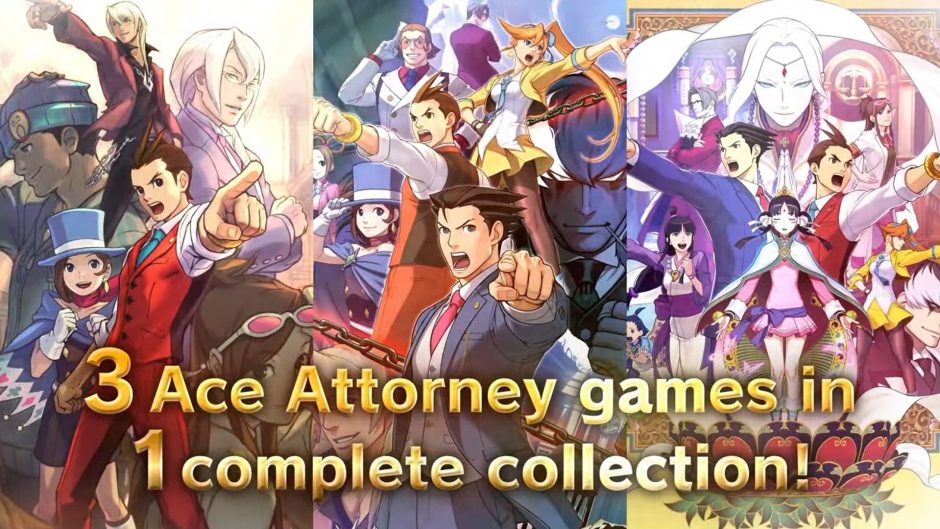 Apollo Justice with Ace Attorney trilogy announced at #CapcomShowcase