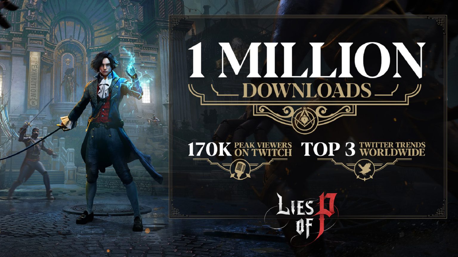 lies of p demot hits 1 million 2023