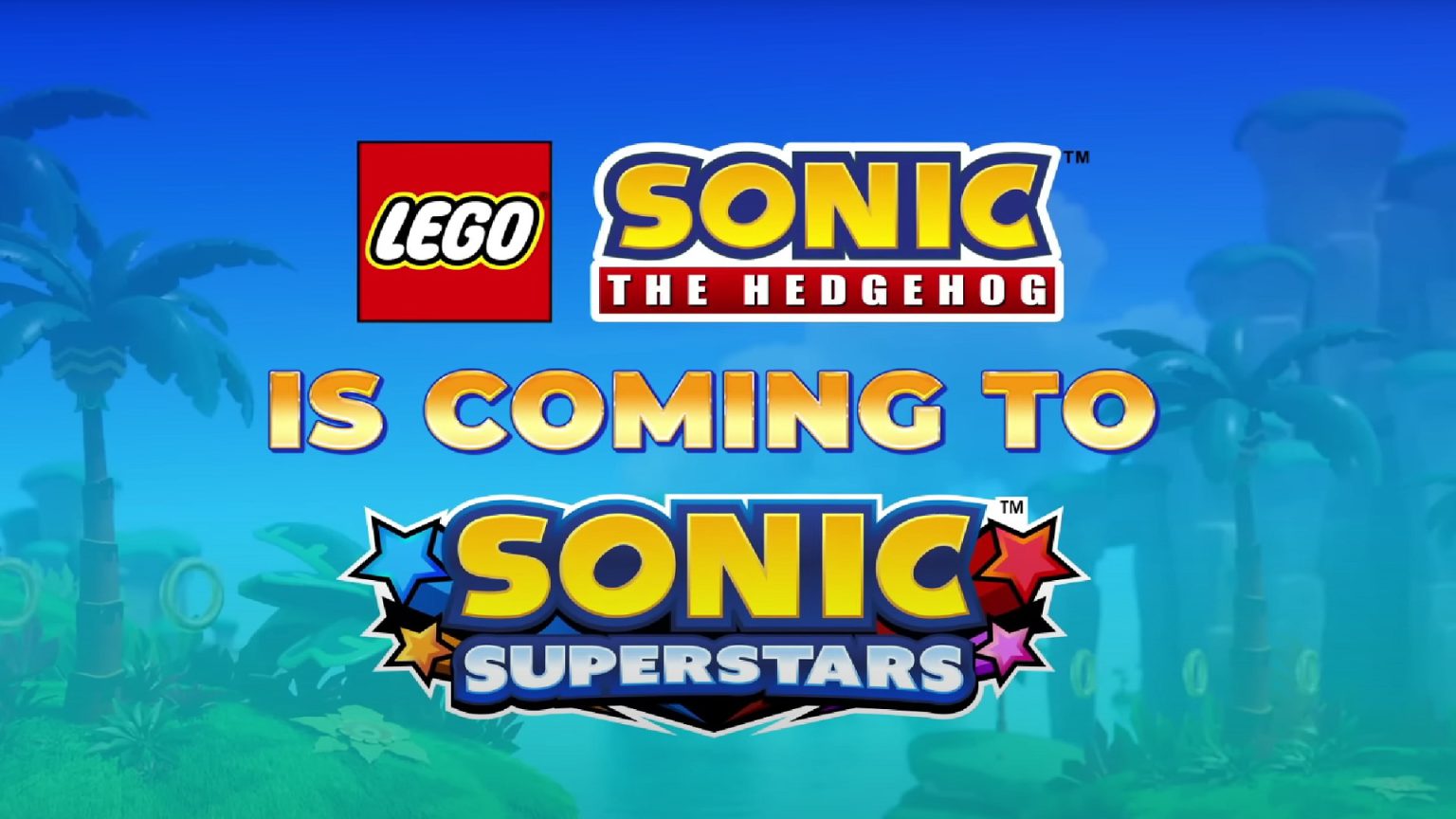 sonic superstars x lego 2023