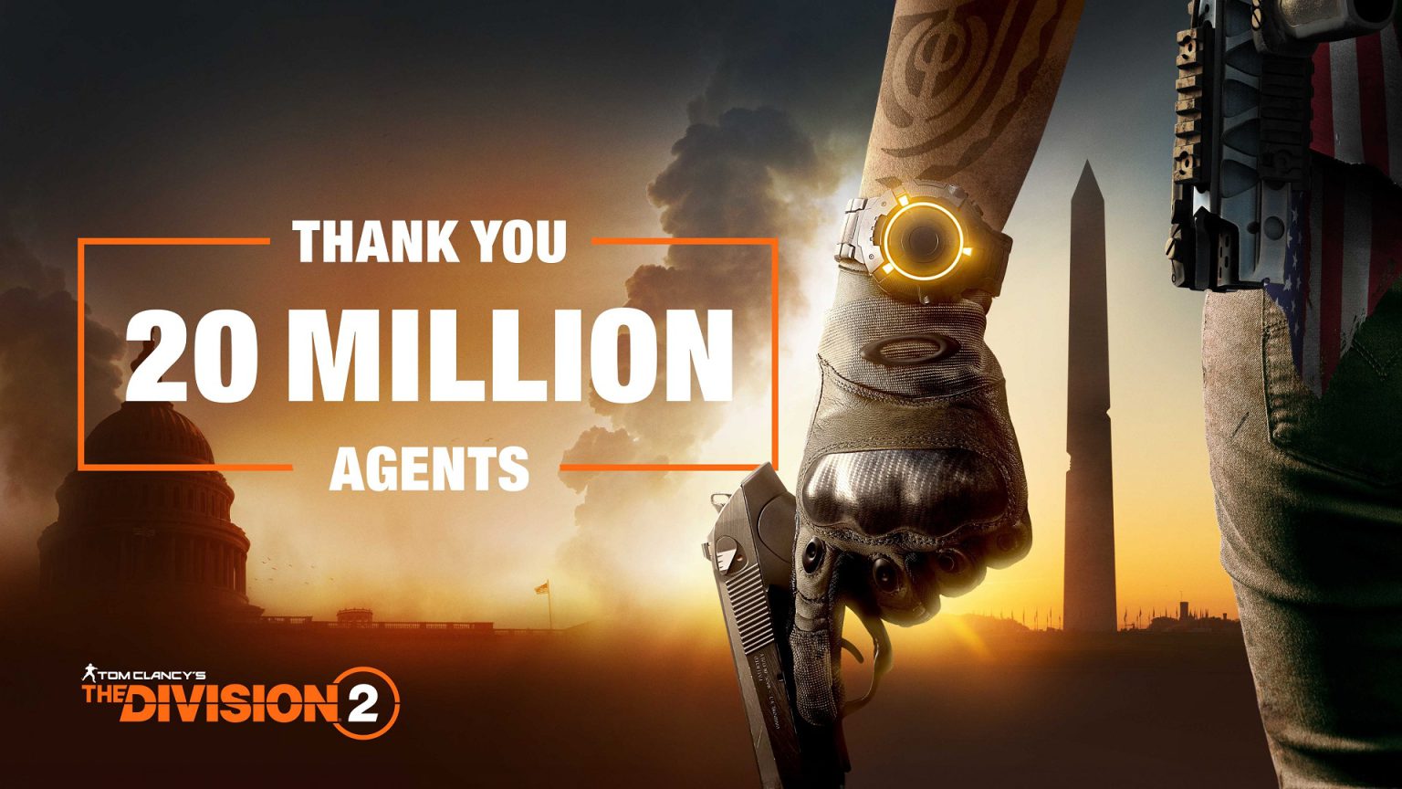the division 2 hits 20 million