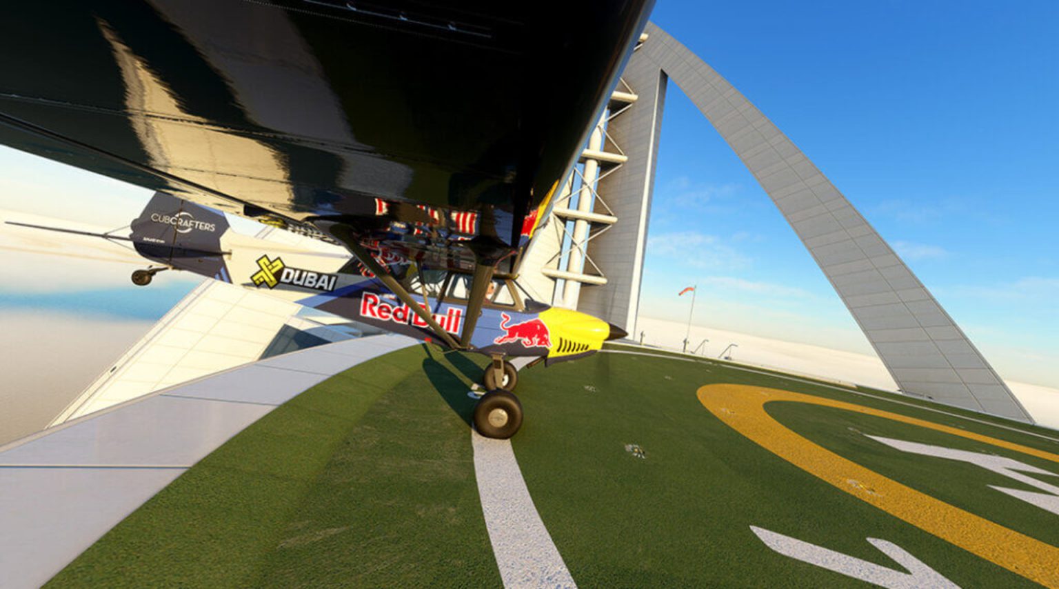 microsoft flight simulator - red bull challenge