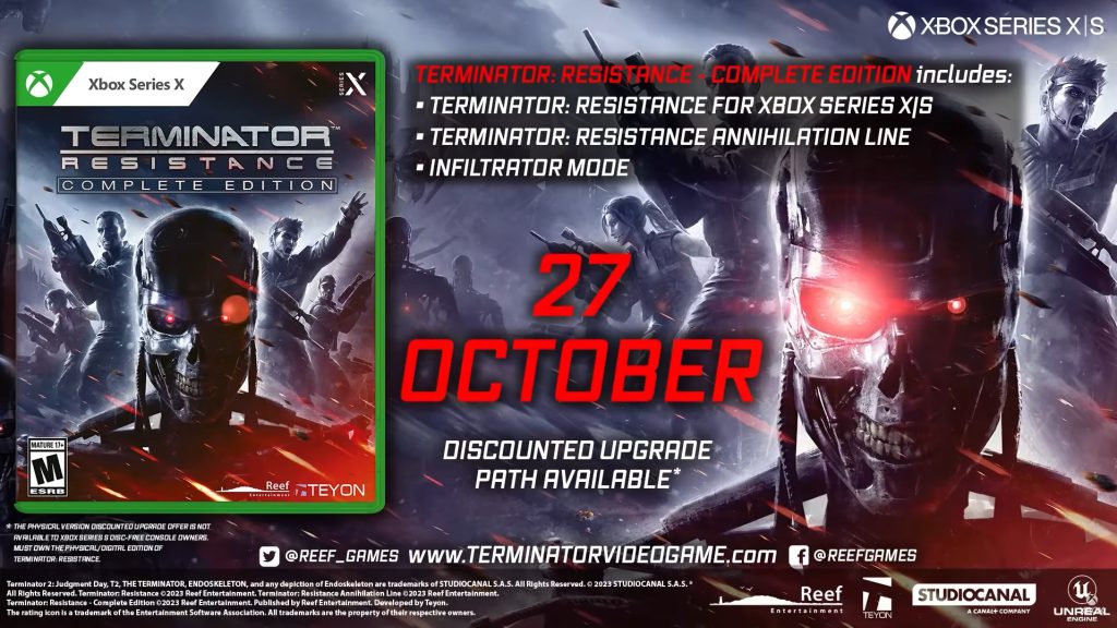terminator resistance xbox series x