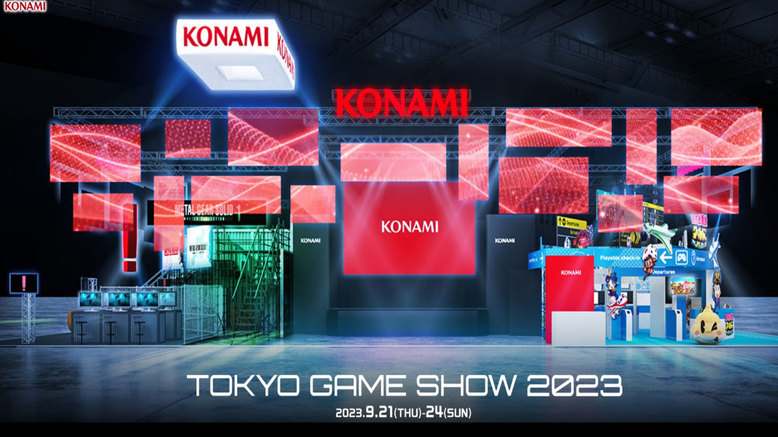 konami tokyo game show 2023