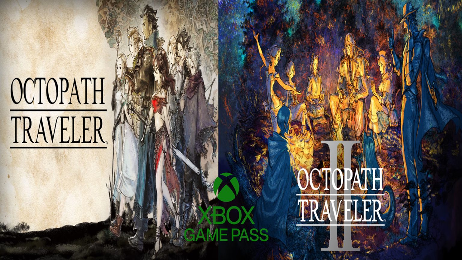 octopath traveler 1 and 2 xbox game pass