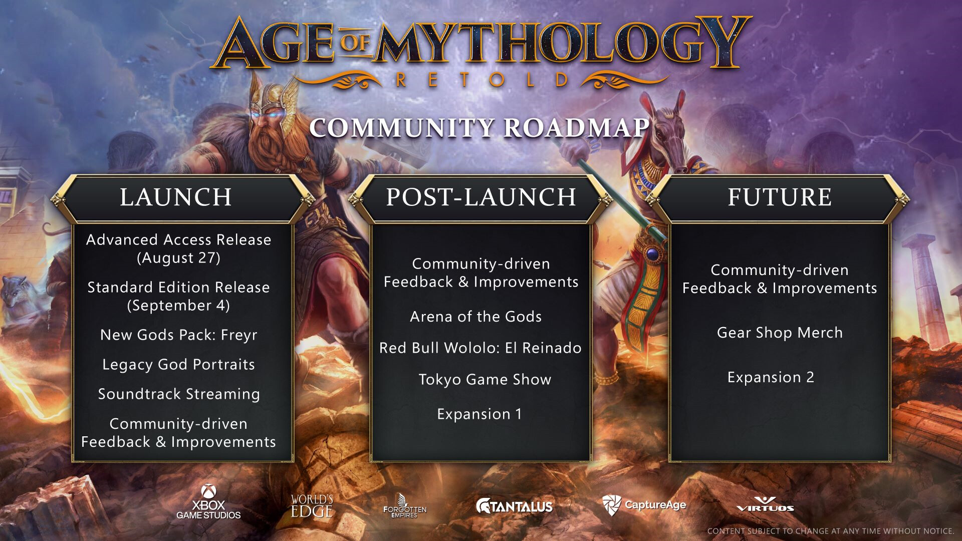 Age of Mythology Retold Drive Time.