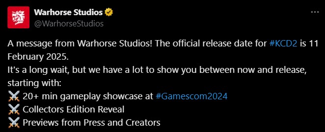 Kingdom Come Deliverance II delayed to 2025 1