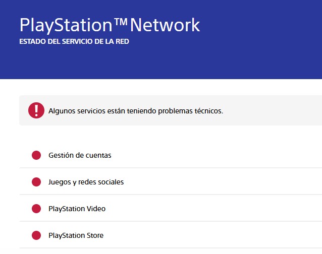 Estado Psn