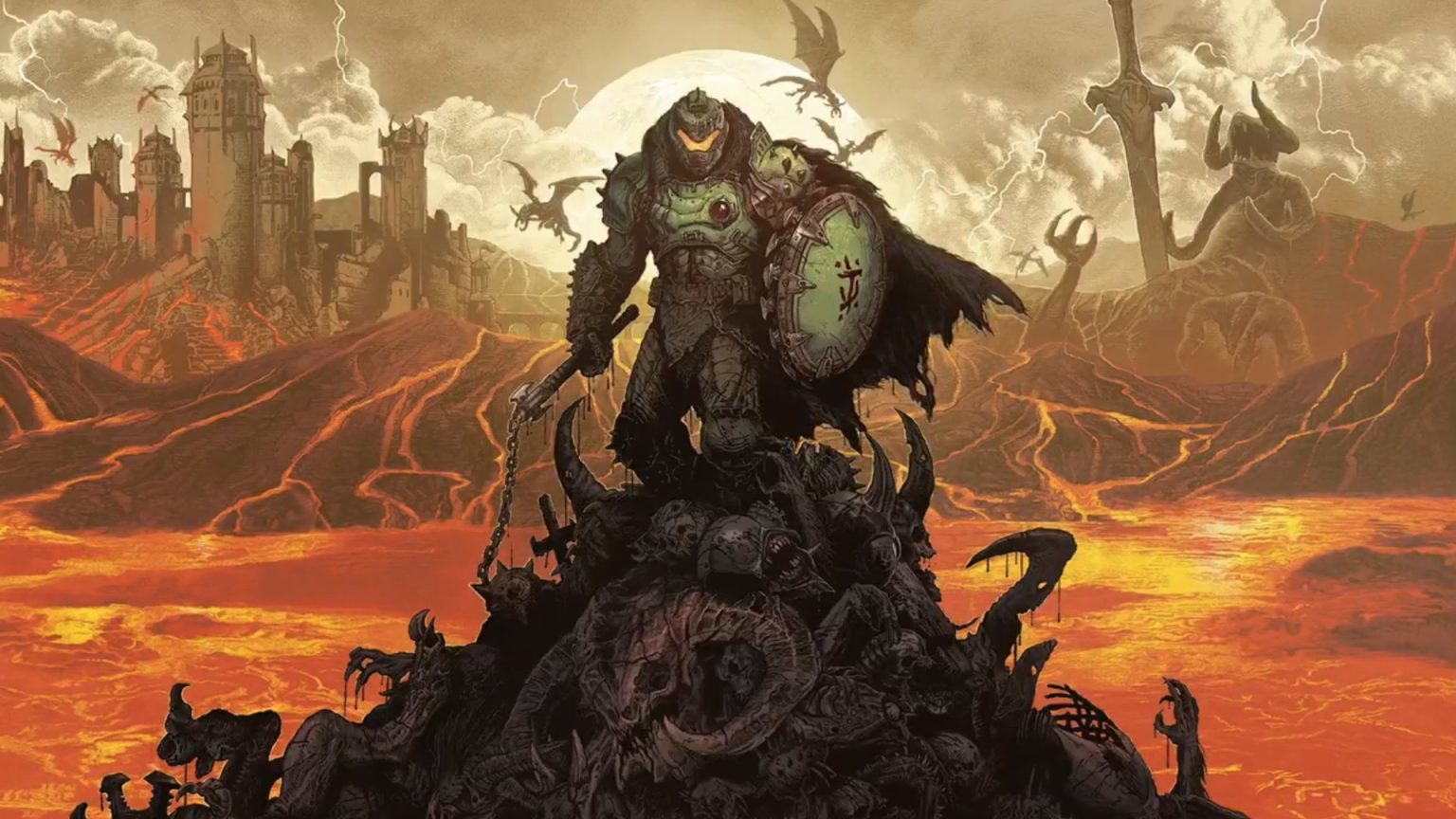 Doom The Dark Ages Dinamyc Background