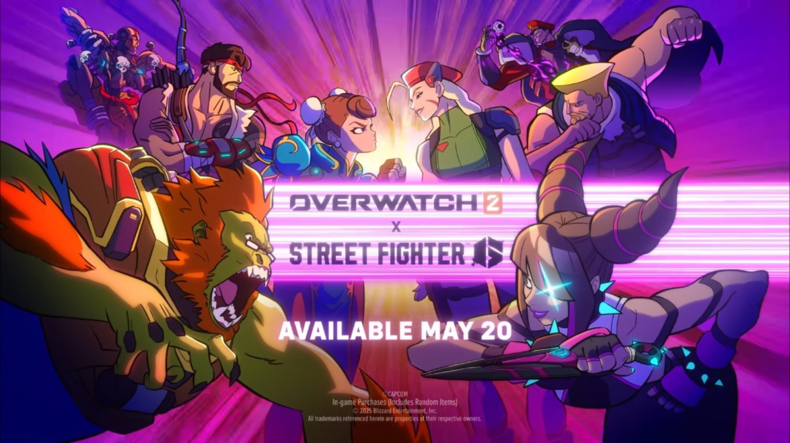 Overwatch 2 x Street Fighter 6 Event