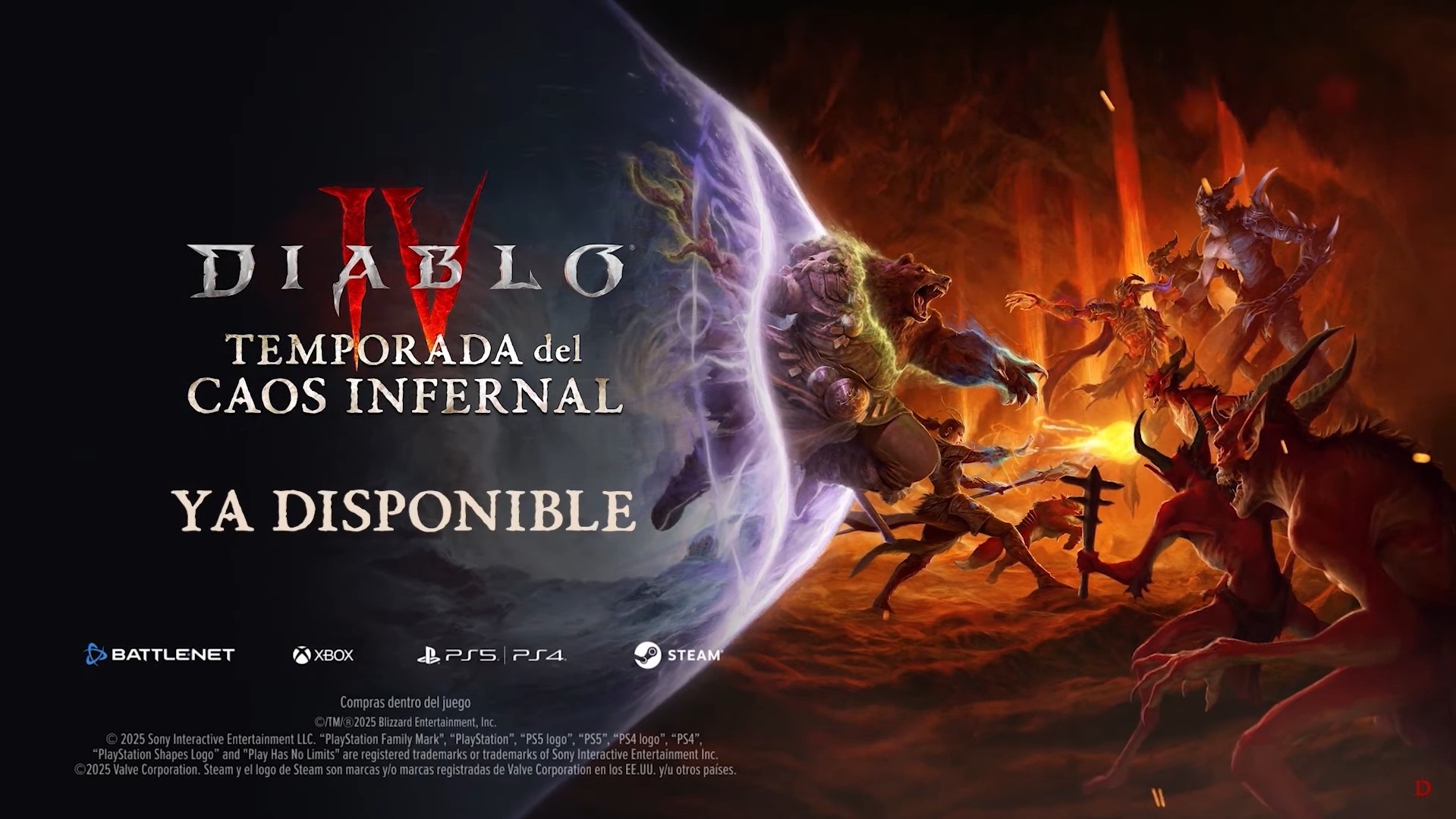 Diablo IV premieres its season 10 of infernal chaos with many important new features