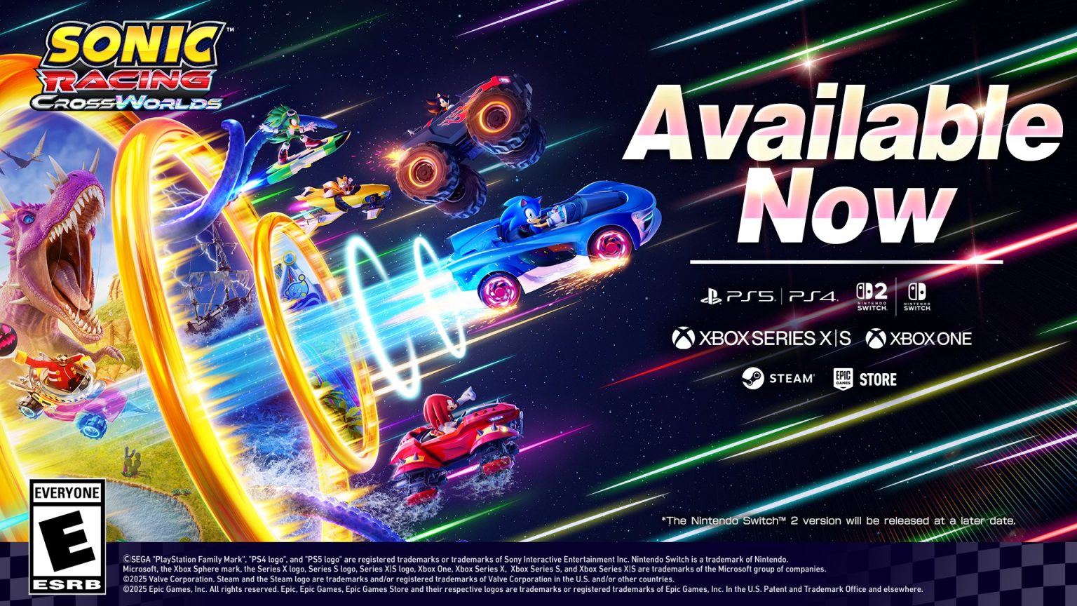 Ha Llegado El Nuevo Monarca Del Karting Sonic Racing Crossworlds