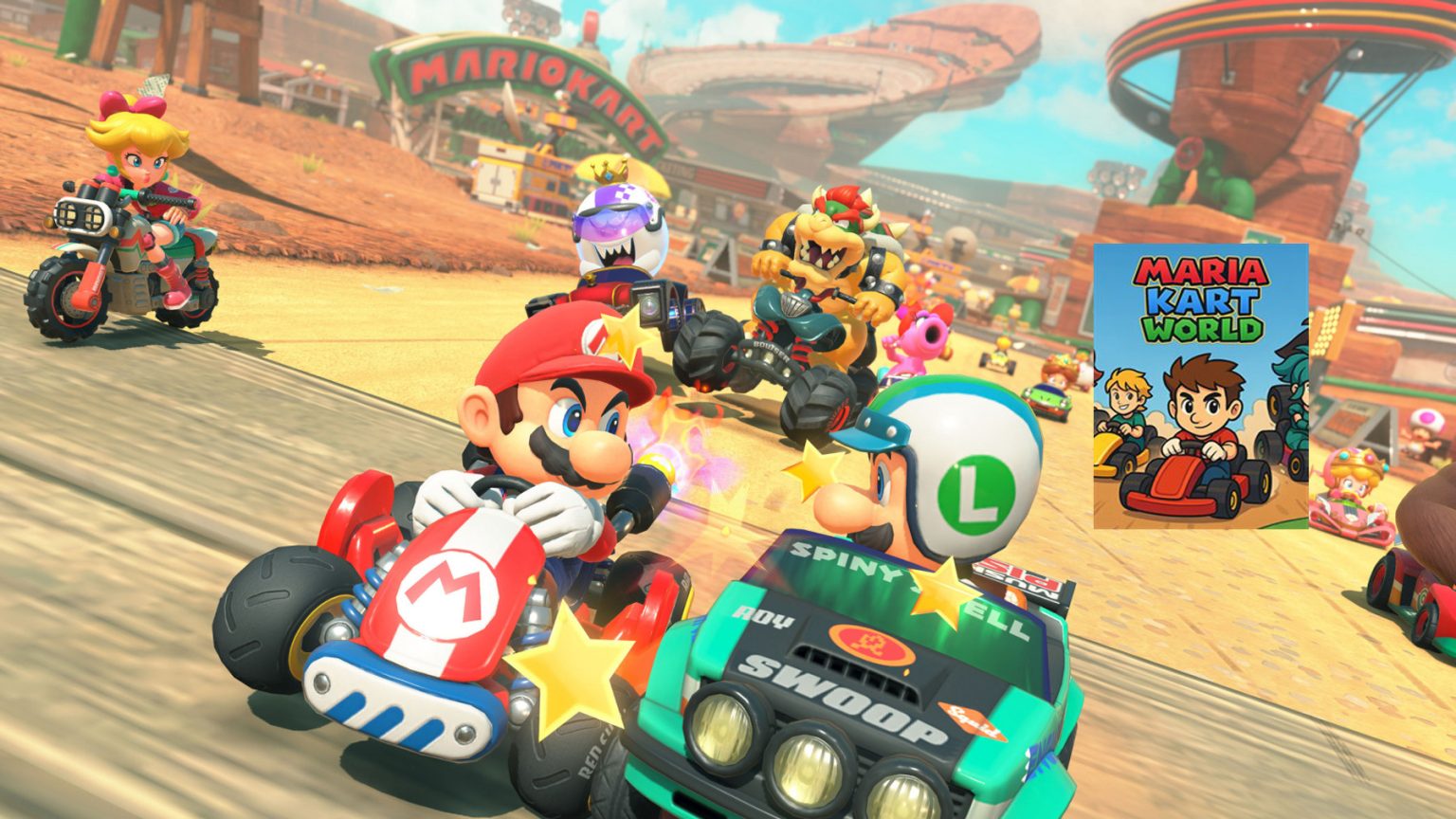 Si Te Gusta Mario Kart World En La Store De Xbox Tienes Marcus O Maria Kart World