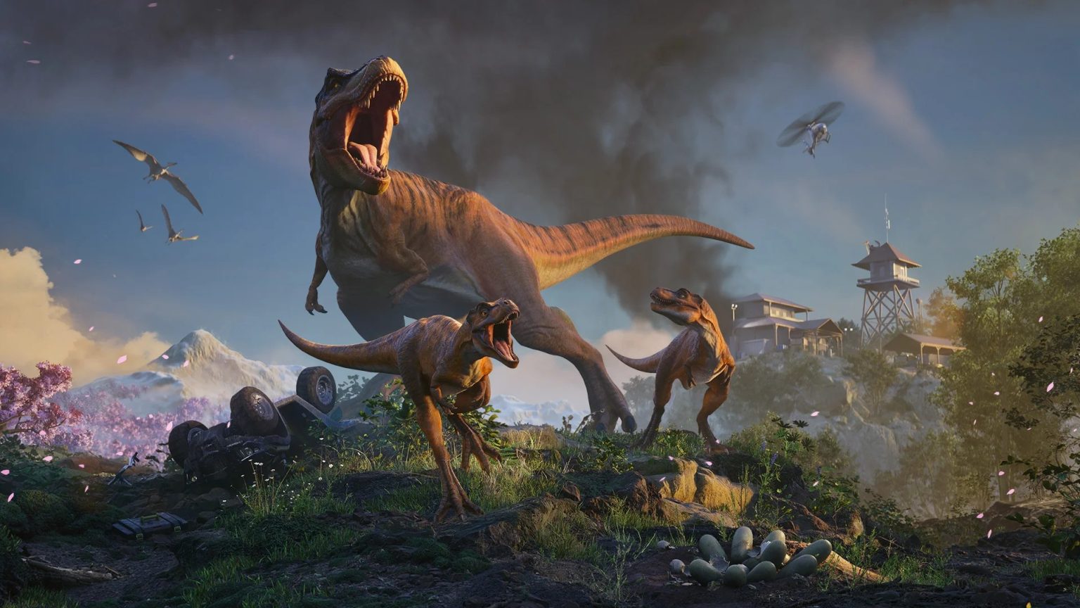 Jurassic World Evolution 3 ya disponible en PC y Xbox Series X/S Jurassic World Evolution 3 - Launch Trailer