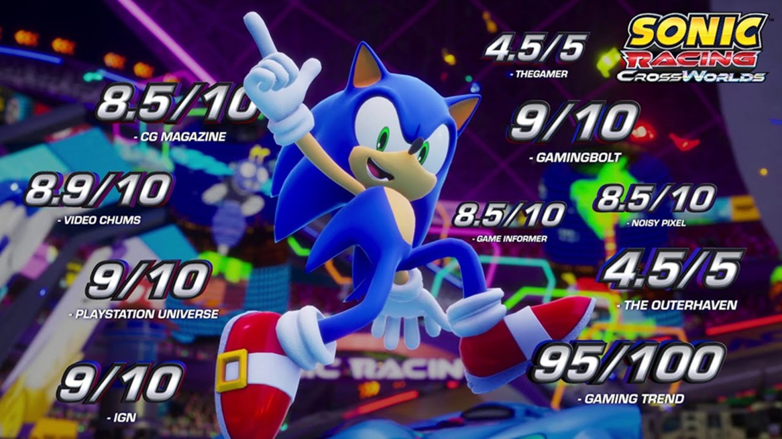 Sonic Racing Crossworlds Se Corona Como El Mejor Karting Game Del Ano