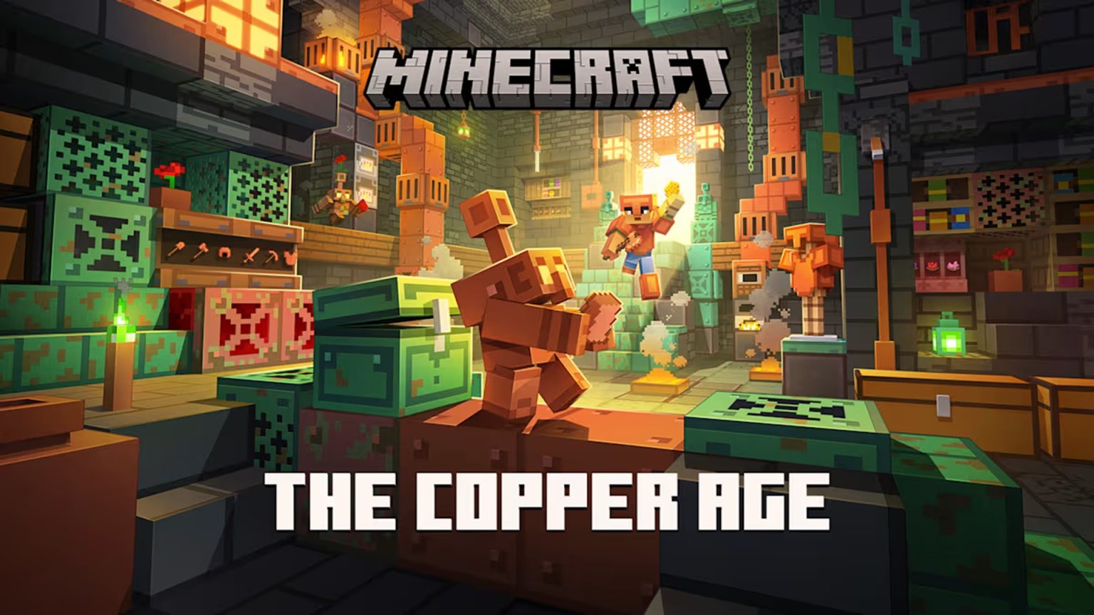Ya Disponible Y Por Tiempo Limitado Un Atuendo Gratuito De La Nueva Drop La Edad De Cobre En Minecraft