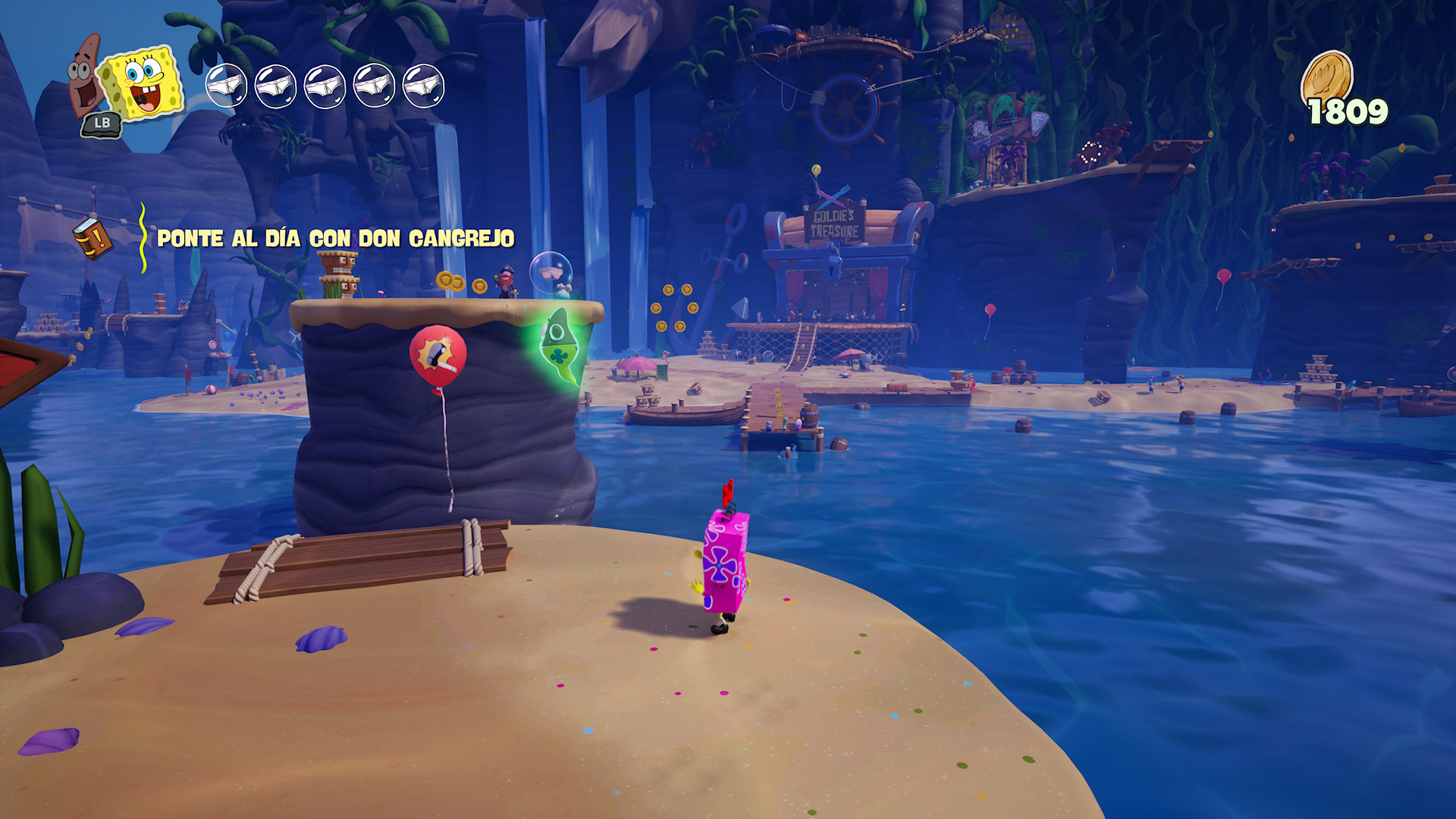 Analisis De Bob Esponja Titanes De Las Mareas Un Plataformas A La Altura Del Personaje 6