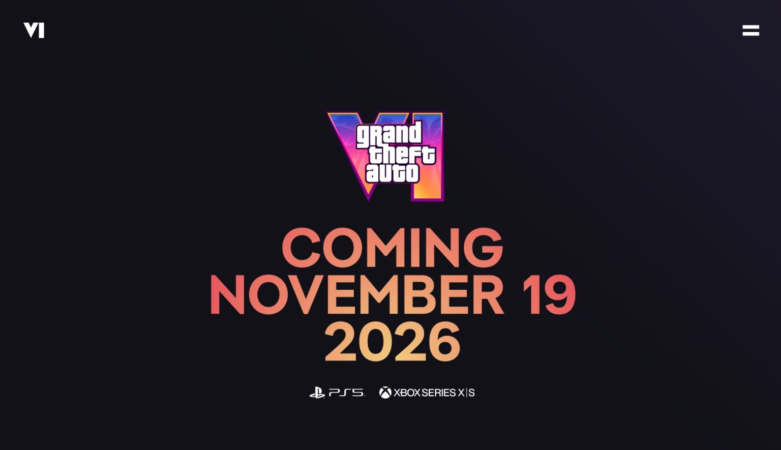 Rockstar Actualiza Su Web Con La Nueva Fecha De Lanzamiento De Gta 6