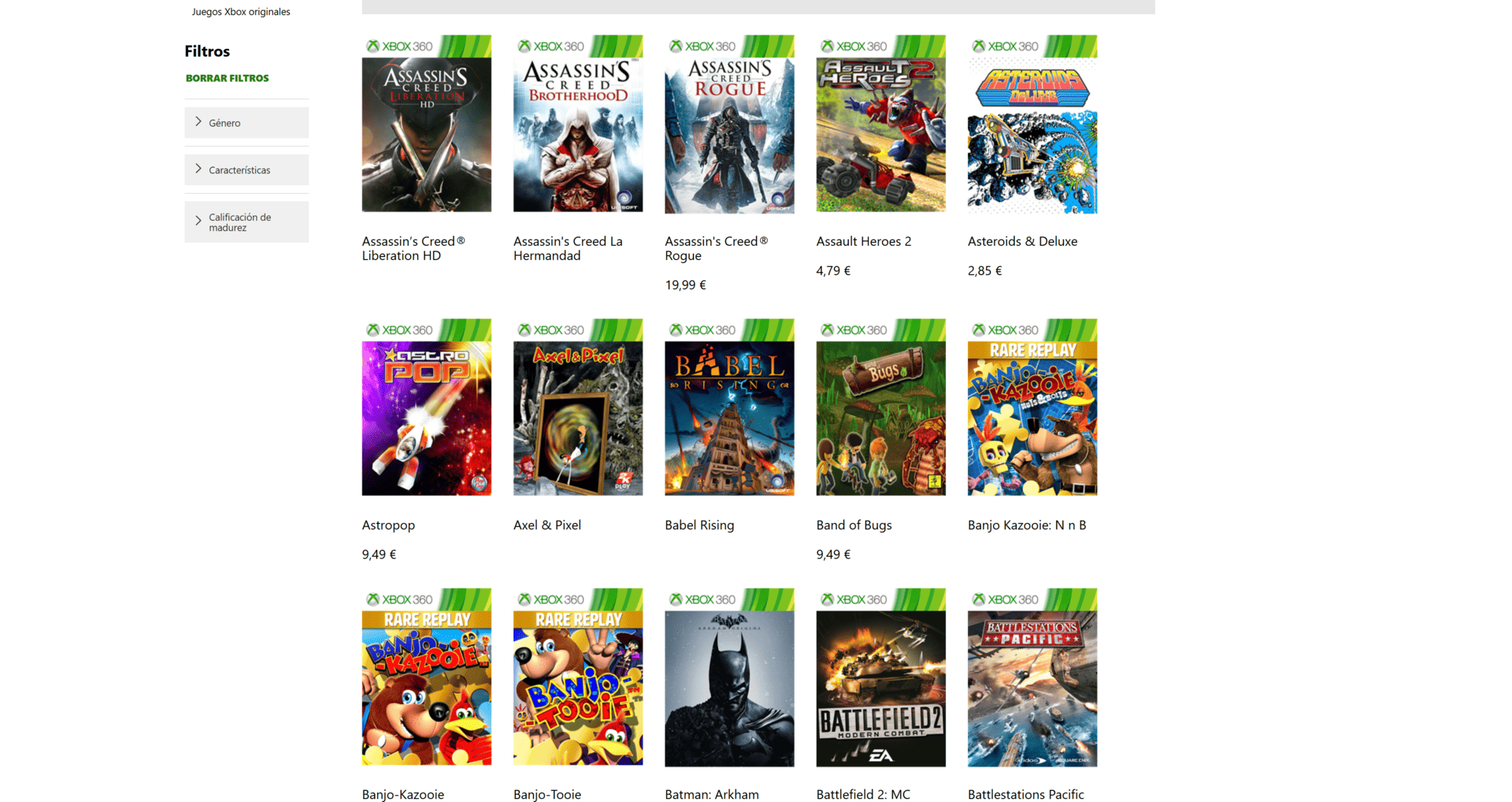 All the Xbox 360 retrocompatible games that can return to the Store: complete review