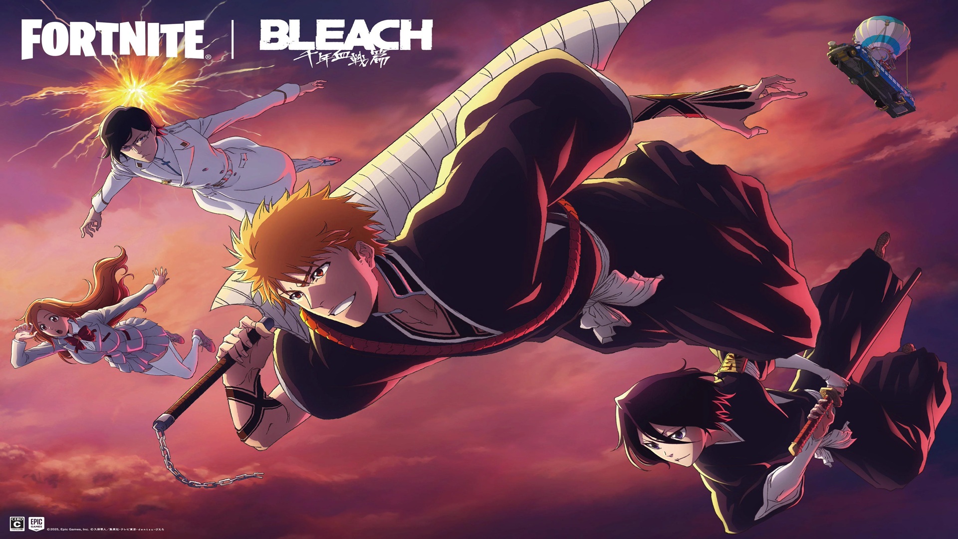 Sharpen your Zanpakutō: Bleach arrives today in Fortnite, will you become Shinigami, Hollow or Quincy?