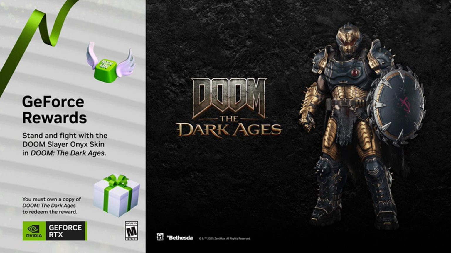 Corre Y Hazte Con Una Mega Skin Gratuita De Doom The Dark Ages Con Los Geforce Rewards