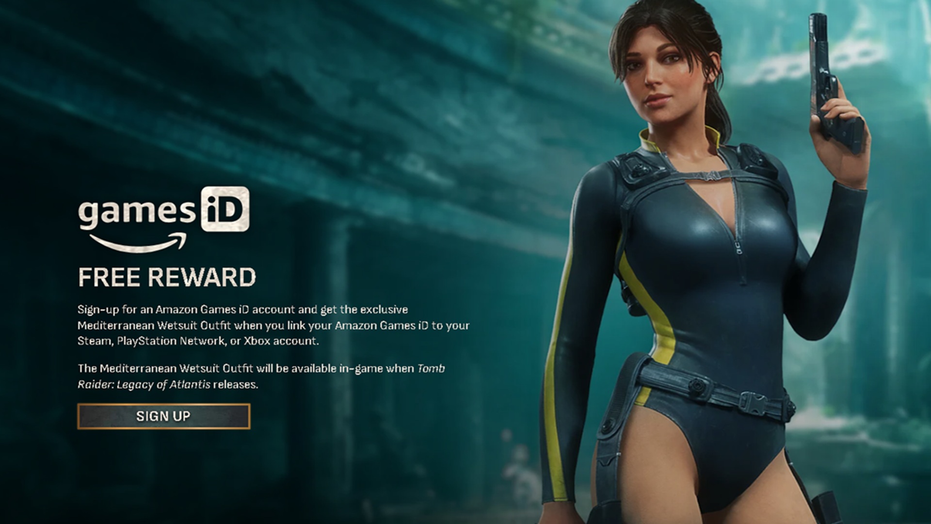Run and claim the free Lara Croft skin now in Tomb Raider: Legacy of Atlantis