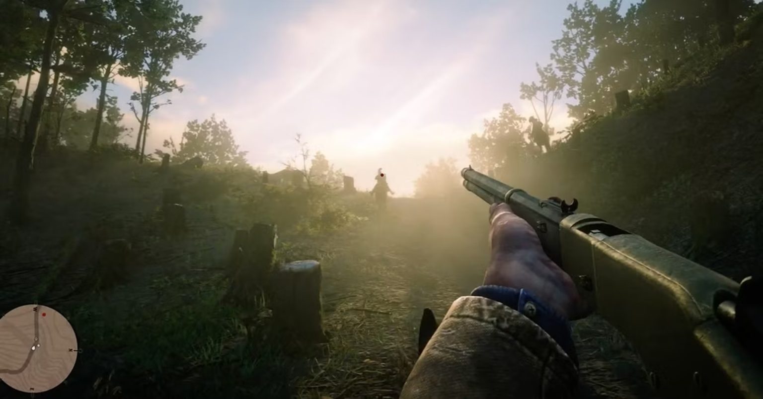 Brutal Como Se Ve Red Dead Redemption En Primera Persona