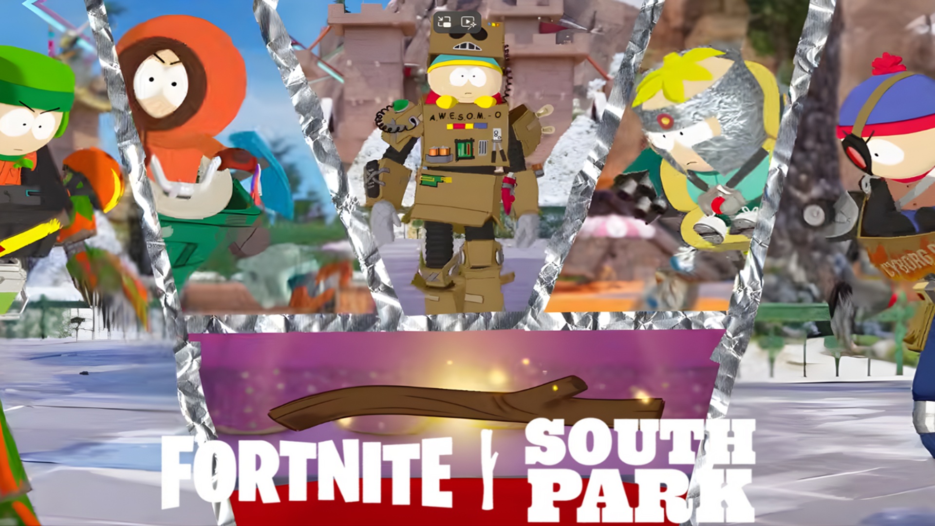 Fortnite: The first update of the year has arrived and brings with it «South Park»