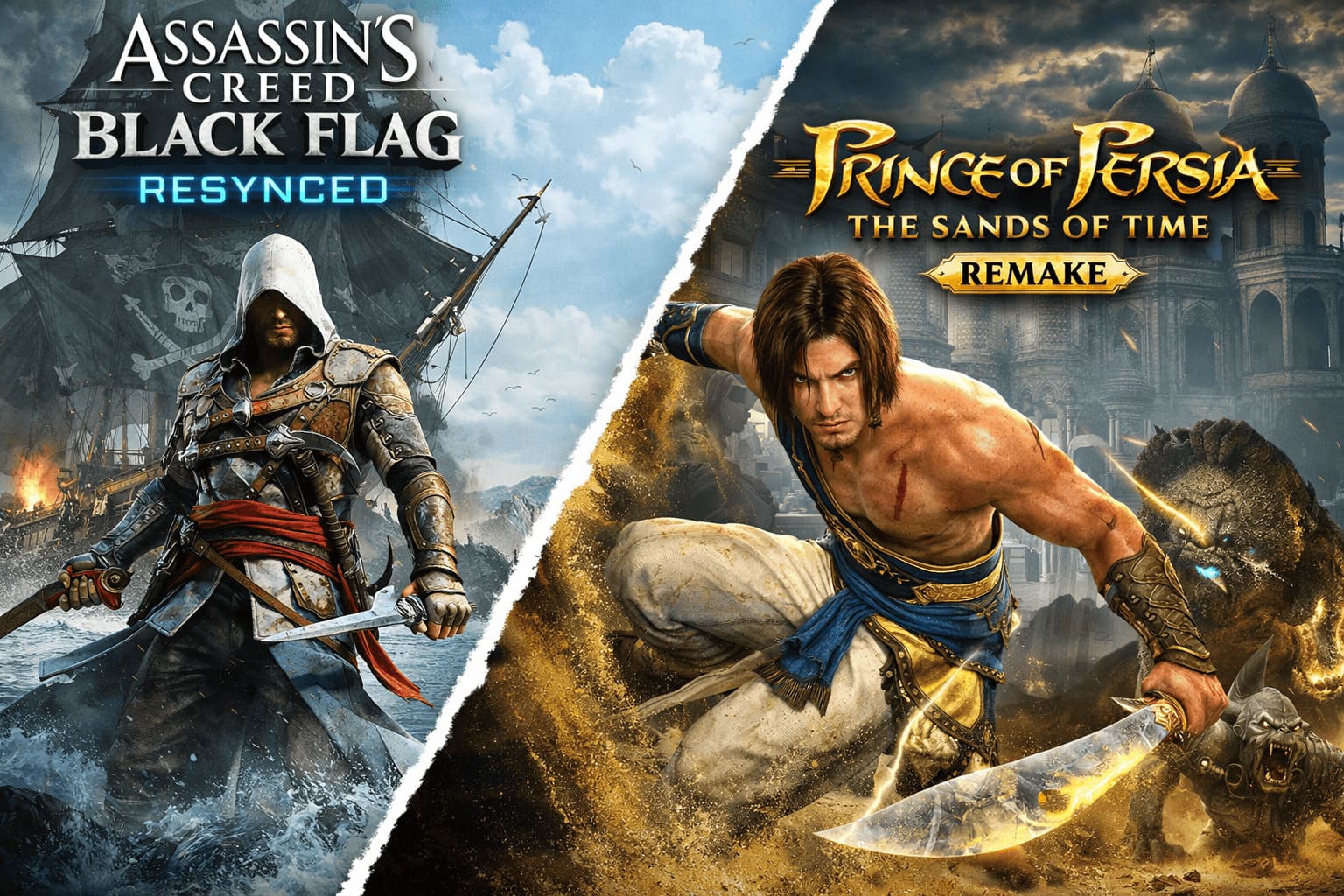 Ubisoft will bring news of Assassin’s Creed Black Flag Resynced and Prince of Persia: The Sands of Time Remake next week