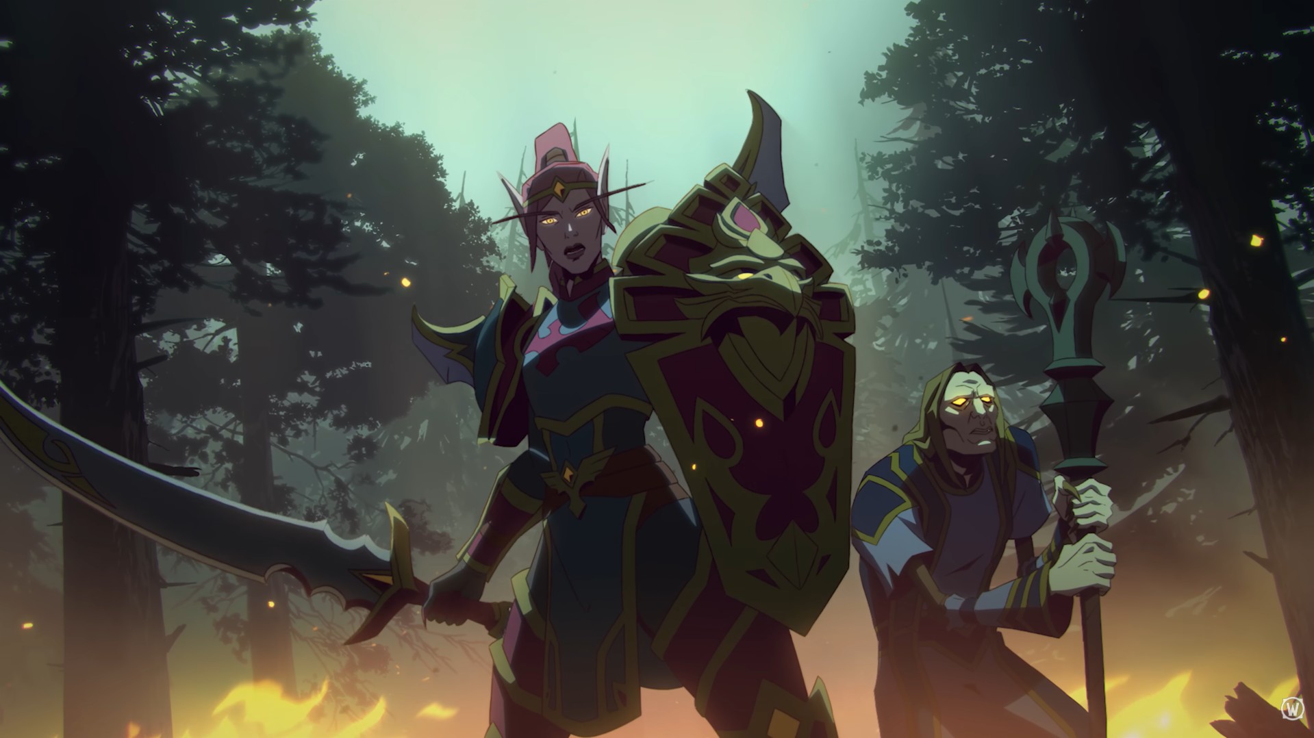 The elf Liadrin is the protagonist of the new animated trailer of World of Warcraft: Midnight