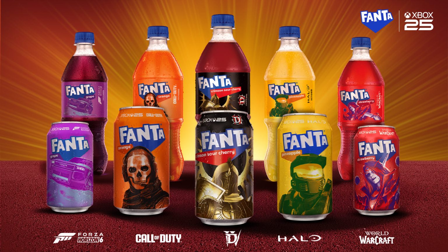 Xbox celebra sus 25 años con Fanta: botellas especiales, recompensas y estos regalos para jugadores Xbox Celebra Sus 25 Anos Con Fanta Botellas Especiales Recompensas Y Estos Regalos Para Jugadores
