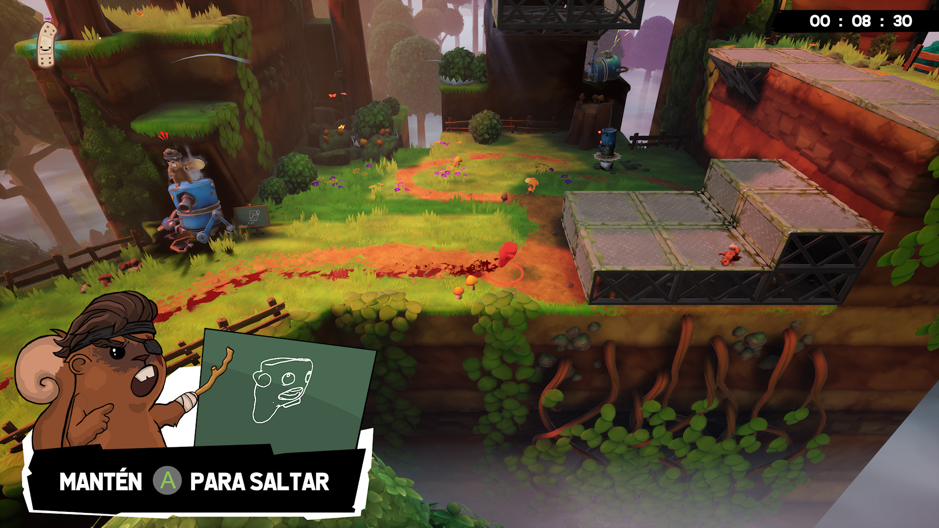 Analisis De Super Meat Boy 3d Mucha Diversion A Costa De Exceso De Sufrimiento 15