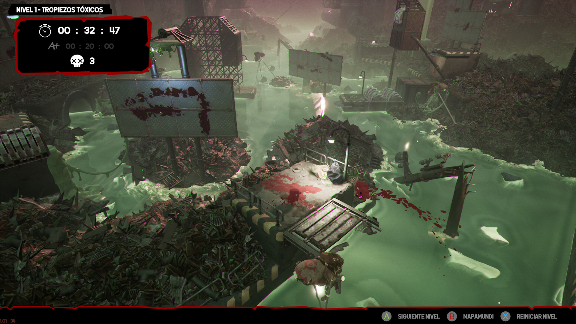 Analisis De Super Meat Boy 3d Mucha Diversion A Costa De Exceso De Sufrimiento 22