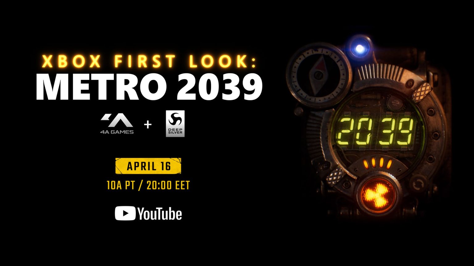 Xbox Mostrara Metro 2039 Este Jueves Fecha Hora Y Como Ver El Evento En Directo