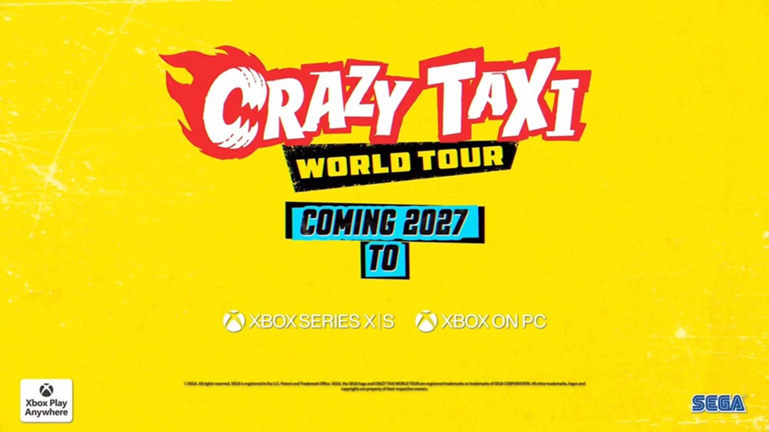 Atencion Uno De Los Grandes De Sega Regresara Es Anunciado Crazy Taxi World Tour