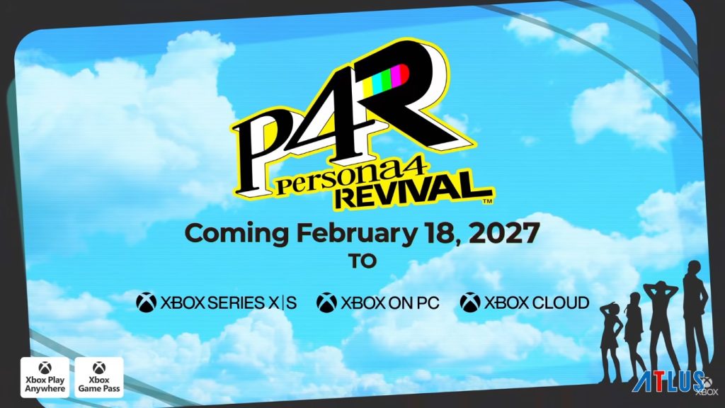 Persona 4 Revival confirma fecha de lanzamiento para 2027 con añadido a XBOX Game Pass Persona 4 Revival