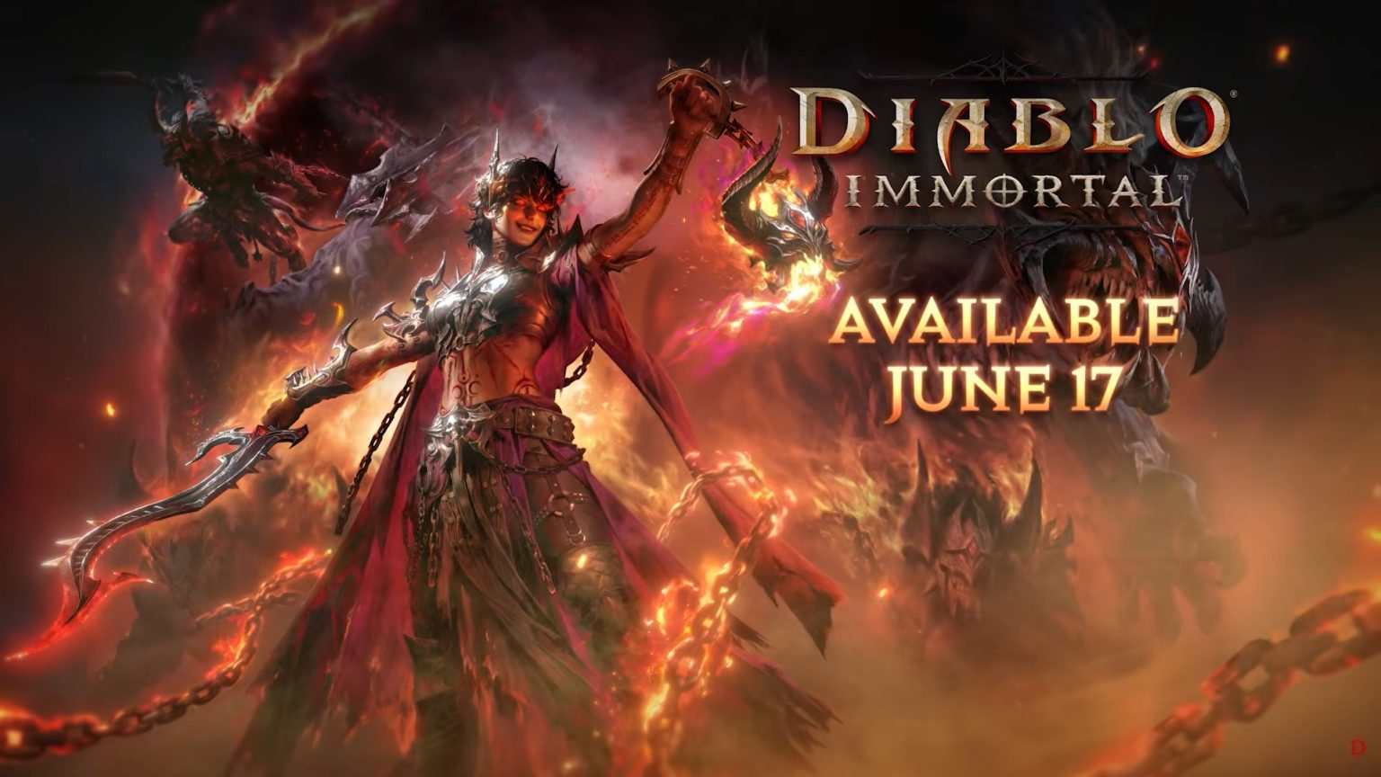 Diablo Immortal - Warlock Trailer